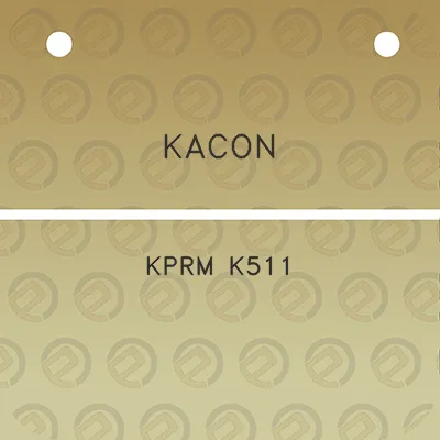 kacon-kprm-k511