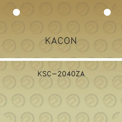 kacon-ksc-2040za