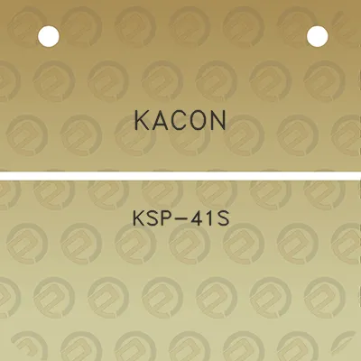 kacon-ksp-41s