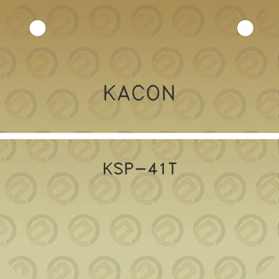 kacon-ksp-41t