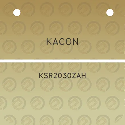 kacon-ksr2030zah