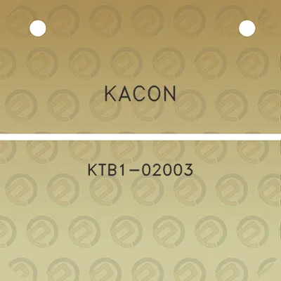 kacon-ktb1-02003