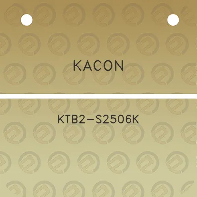 kacon-ktb2-s2506k