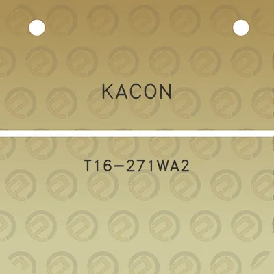 kacon-t16-271wa2