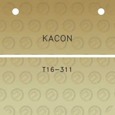 kacon-t16-311