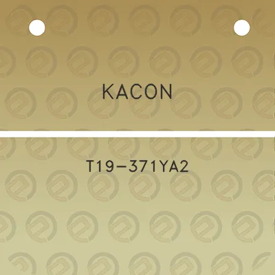 kacon-t19-371ya2