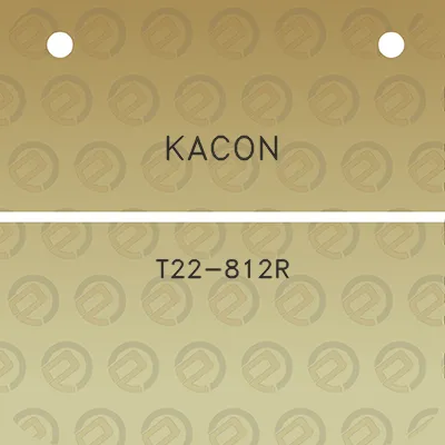 kacon-t22-812r