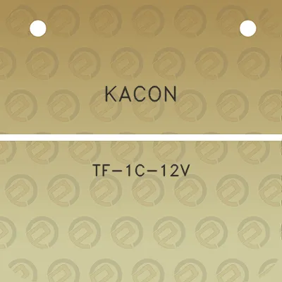 kacon-tf-1c-12v