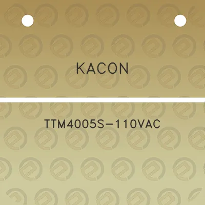 kacon-ttm4005s-110vac