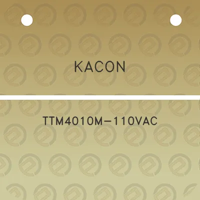 kacon-ttm4010m-110vac