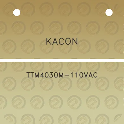 kacon-ttm4030m-110vac