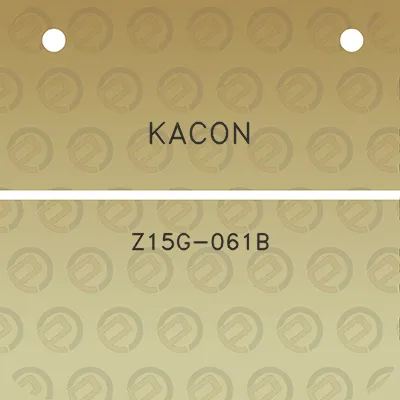 kacon-z15g-061b