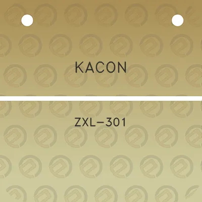 kacon-zxl-301