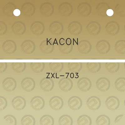 kacon-zxl-703