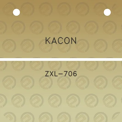 kacon-zxl-706