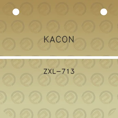 kacon-zxl-713