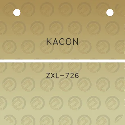 kacon-zxl-726