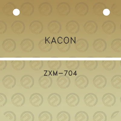 kacon-zxm-704