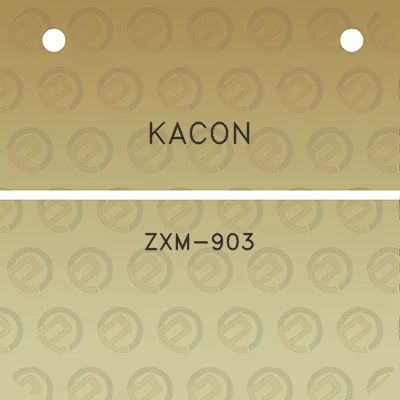 kacon-zxm-903