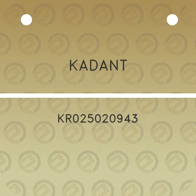 kadant-kr025020943