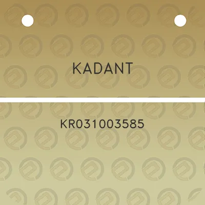 kadant-kr031003585