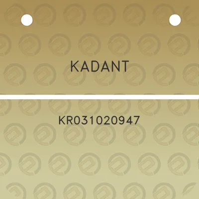 kadant-kr031020947