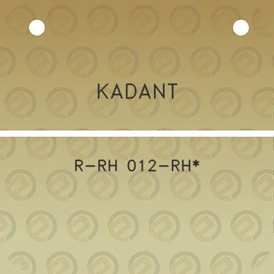 kadant-r-rh-012-rh