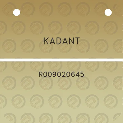 kadant-r009020645