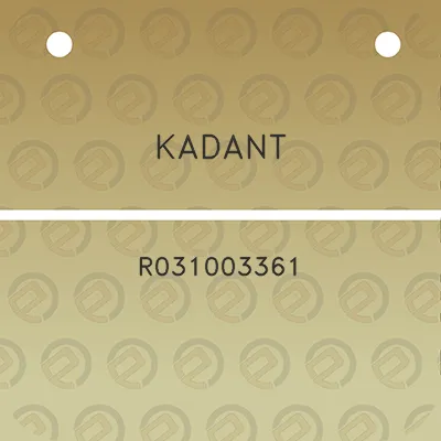 kadant-r031003361