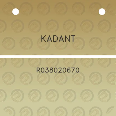 kadant-r038020670