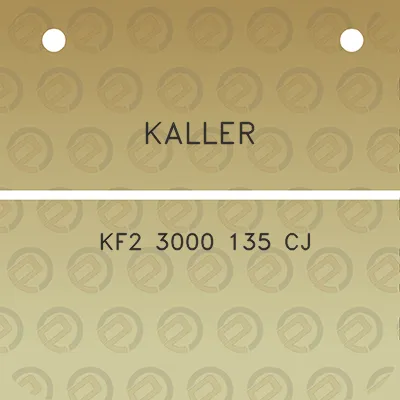 kaller-kf2-3000-135-cj