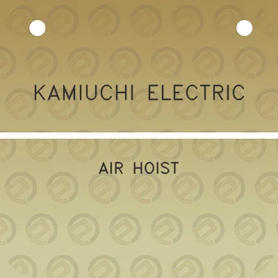 kamiuchi-electric-air-hoist