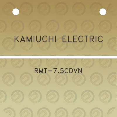 kamiuchi-electric-rmt-75cdvn