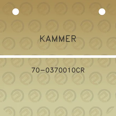 kammer-70-0370010cr