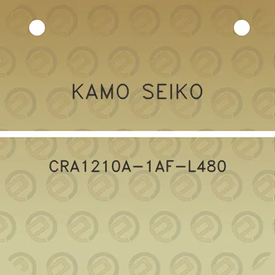 kamo-seiko-cra1210a-1af-l480