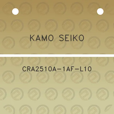 kamo-seiko-cra2510a-1af-l10