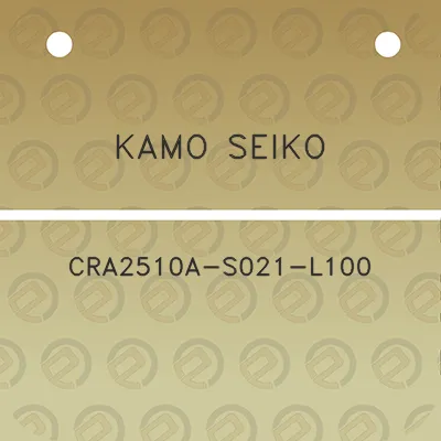 kamo-seiko-cra2510a-s021-l100