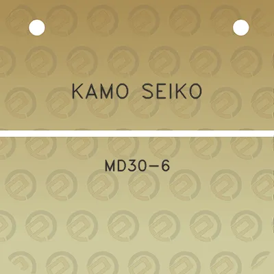 kamo-seiko-md30-6