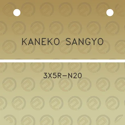 kaneko-sangyo-3x5r-n20