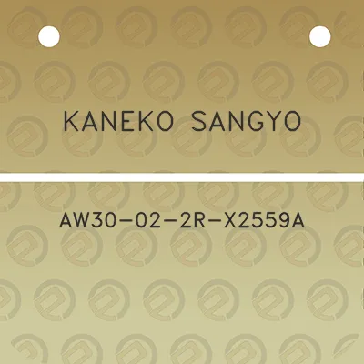 kaneko-sangyo-aw30-02-2r-x2559a