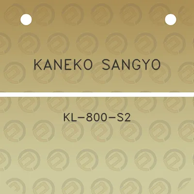 kaneko-sangyo-kl-800-s2