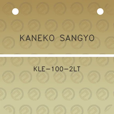 kaneko-sangyo-kle-100-2lt