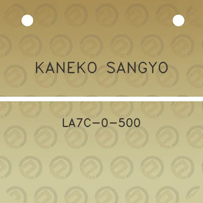 kaneko-sangyo-la7c-0-500