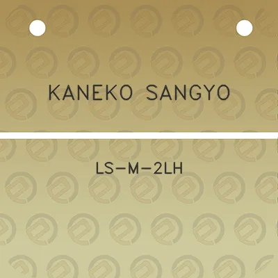 kaneko-sangyo-ls-m-2lh