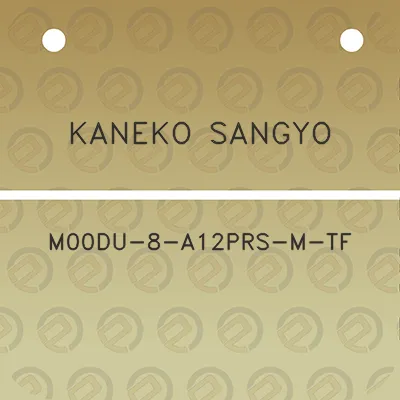 kaneko-sangyo-m00du-8-a12prs-m-tf