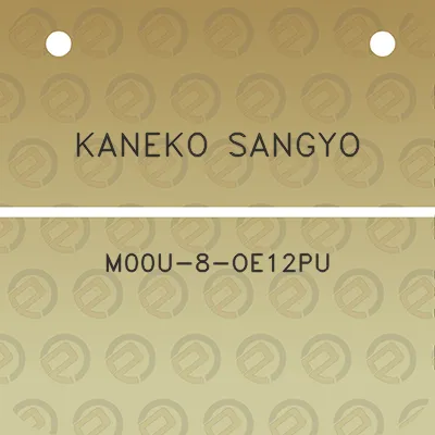 kaneko-sangyo-m00u-8-oe12pu