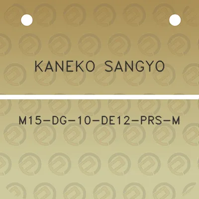 kaneko-sangyo-m15-dg-10-de12-prs-m