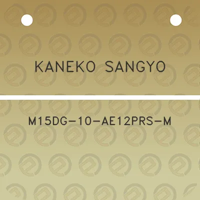 kaneko-sangyo-m15dg-10-ae12prs-m