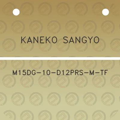 kaneko-sangyo-m15dg-10-d12prs-m-tf