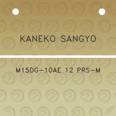 kaneko-sangyo-m15dg-10ae-12-prs-m